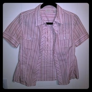 Halogen women's short sleeve top size small